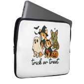 Corgi Halloween-Kostüm Laptopschutzhülle (Vorne Rechts)