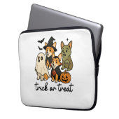 Corgi Halloween-Kostüm Laptopschutzhülle (Vorderseite Links)
