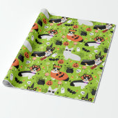 Corgi Halloween Kostüme Geschenkpapier (Ungerollt)
