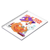 Corgi Halloween Notizblock (Linke Seite)