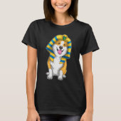 Corgi Halloween Pharaoh T-Shirt (Vorderseite)
