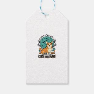 Corgi-Halloween-Shirt für Mädchen, die Hunde liebe Geschenkanhänger