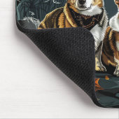 Corgi Halloween Spooky Mousepad (Ecke)