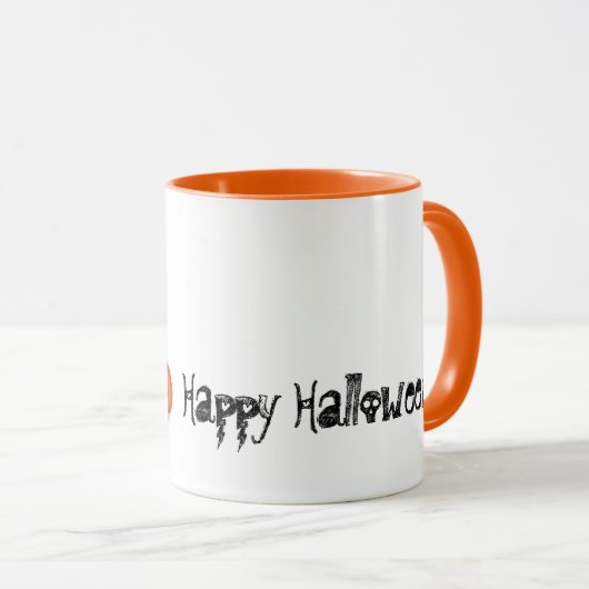 Corgi Halloween Tasse (VorderseiteRechts)
