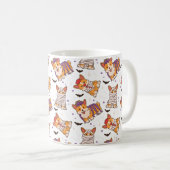 Corgi Halloween Tasse (VorderseiteRechts)