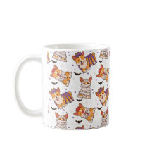 Corgi Halloween Tasse