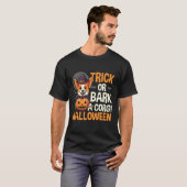 Corgi Halloween Trick oder Treat Spooky Welsh Corg T-Shirt (Vorne ganz)