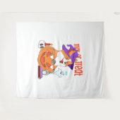 Corgi Halloween Wandteppich (Vorderseite (Horizontal))