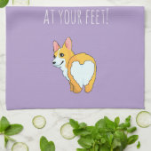 Corgi Handtuch (Gefaltet)