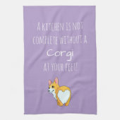 Corgi Handtuch (Vertikal)