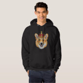 Corgi Happy Hoodie (Vorne ganz)