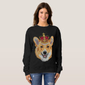 Corgi Happy Sweatshirt (Vorne ganz)