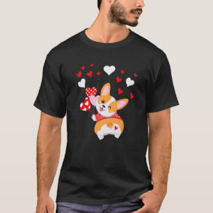 Corgi Heart , Ratet Was Corgi Hintern S,I Liebe Co T-Shirt