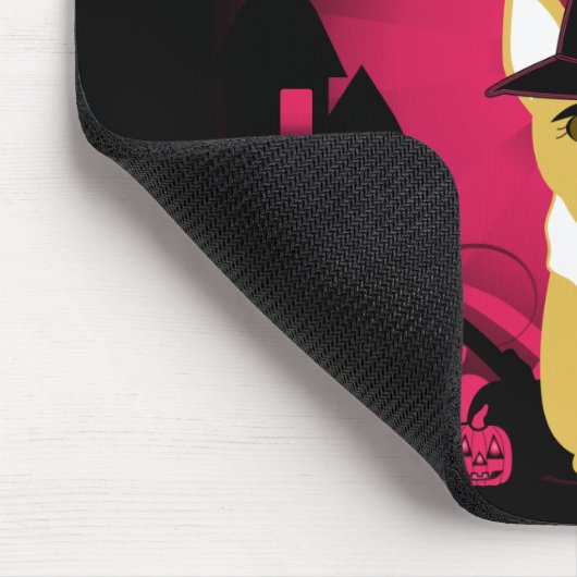 Corgi-Hexe Mousepad (Ecke)