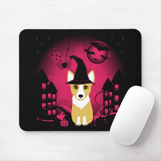 Corgi-Hexe Mousepad (Mit Mouse)