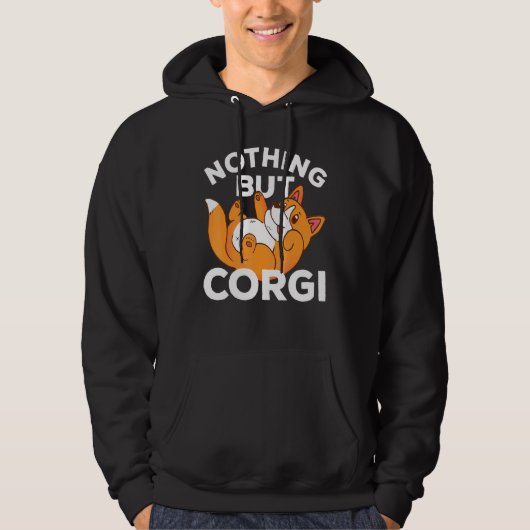 Corgi Hintern - Corgi Hintern Hoodie (Vorderseite)