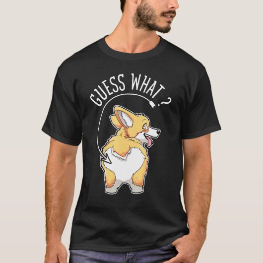 Corgi Hintern Corgis Hund Welpen Shirts (Vorderseite)