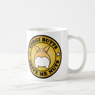 "Corgi-Hintern fahren mich Nuts" Tasse