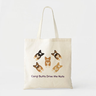 Corgi-Hintern fahren mich Nuts Tragetasche