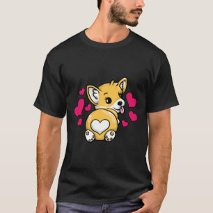 Corgi Hintern Funny Corgi Bum 874 T-Shirt