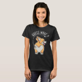 Corgi Hintern Funny Corgis Dog Welpe T-Shirts (Vorne ganz)