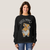 Corgi Hintern Funny Corgis Dog Welpe T-Shirts (Vorne ganz)