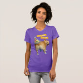Corgi-Hintern-Geburtstagshut T-Shirt (Vorne ganz)