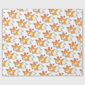 Corgi-Hintern Geschenkpapier (Flach)