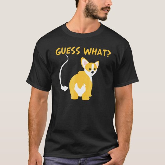 Corgi Hintern Hund Hund T-Shirt (Vorderseite)