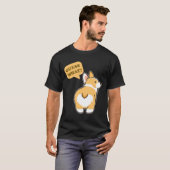 Corgi Hintern Hund T-Shirt (Vorne ganz)