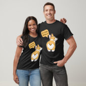 Corgi Hintern Hund T-Shirt (Unisex)
