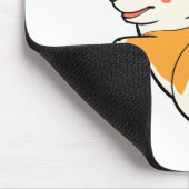 Corgi-Hintern Mousepad (Ecke)