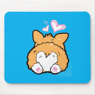 Corgi Hintern Mousepad
