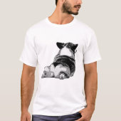 Corgi-Hintern T-Shirt (Vorderseite)