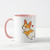 Corgi-Hintern Tasse (Links)