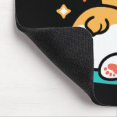 Corgi Hintern und Nickerchen Vibes - Niedlicher Sc Mousepad (Ecke)