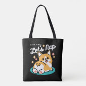 Corgi Hintern und Nickerchen Vibes - Niedlicher Sc Tasche (Rückseite)