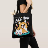Corgi Hintern und Nickerchen Vibes - Niedlicher Sc Tasche (Von Nahem)
