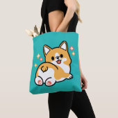 Corgi Hintern und Nickerchen Vibes - Niedlicher Sc Tasche (Von Nahem)