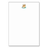 Corgi Hintern und Nickerchen Vibes - Niedlicher Sc Tischnummer (Rückseite)