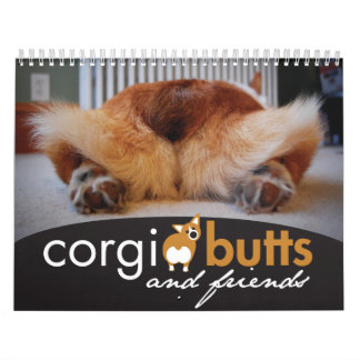 Corgi Hinterns & Friends Wall Calendar 2012 Kalender