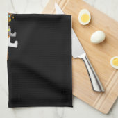 Corgi Holiday Christmas Light Essential T-Shirt Geschirrtuch (Viertel Falte)