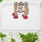 Corgi Holiday Kitchtuch Geschirrtuch (Gefaltet)