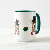 Corgi Holidays Tasse (VorderseiteRechts)