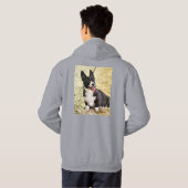 Corgi Hoodie (Schwarz voll)