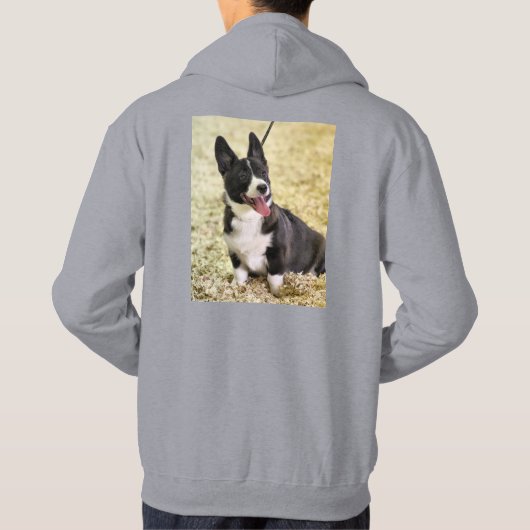 Corgi Hoodie (Rückseite)