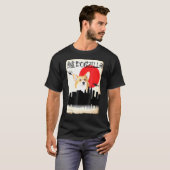 Corgi Hund Dogzilla T-Shirt (Vorne ganz)