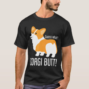 Corgi Hund Errate Was Corgi Hintern T-Shirt