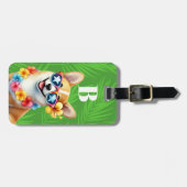 Corgi-Hund-Gepäckanhänger Gepäckanhänger (Vorderseite horizontal)