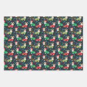 Corgi-Hund Geschenkpapier Set (Vorderseite)